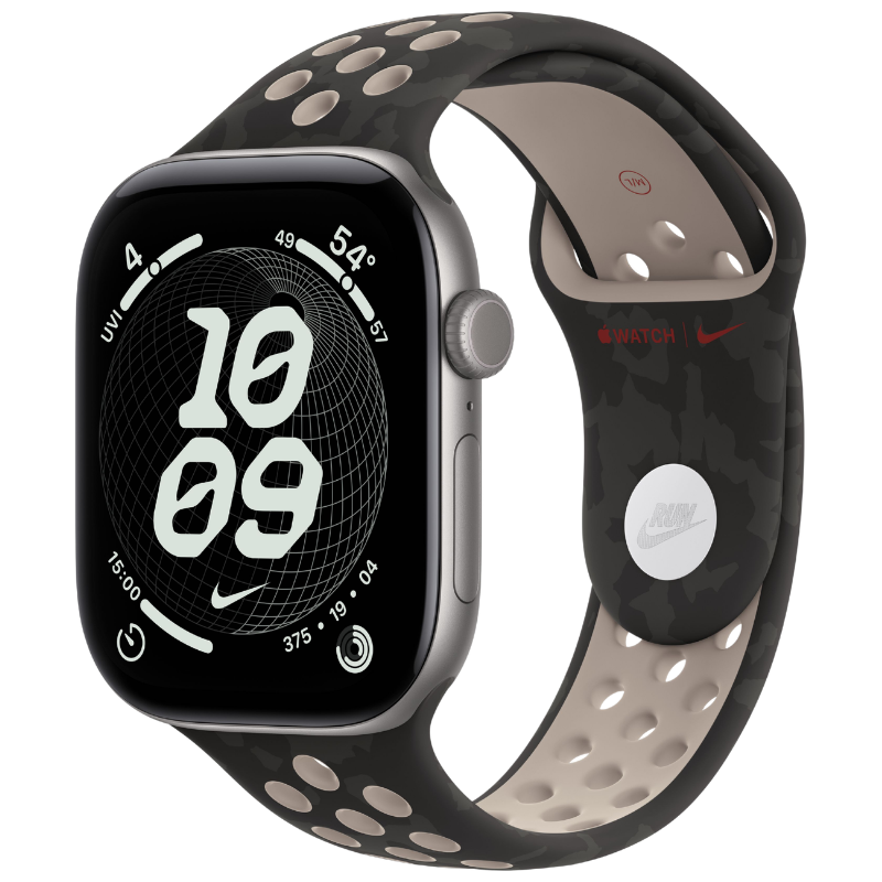 M/L - After Dark Black (Rubber/Nike Sport Band)