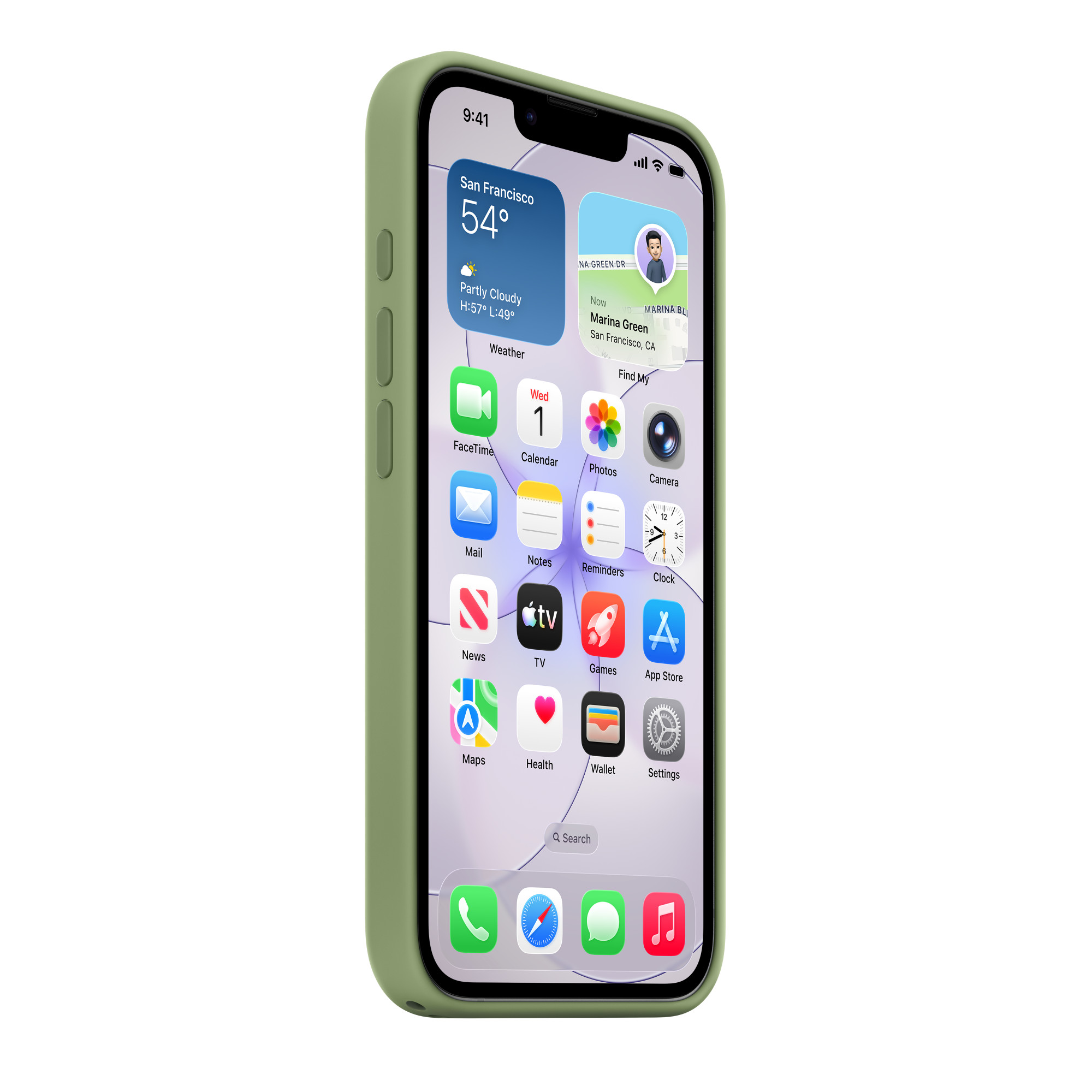 iPhone 17e Silicone Case with MagSafe – Soft Pink - Image 4