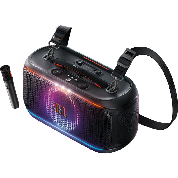 JBL PartyBox On-The-Go 2 Party Speaker with Wireless Microphone - Image 3