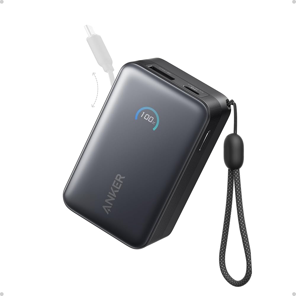 Anker Nano Portable Charger, 45W 10000mAh