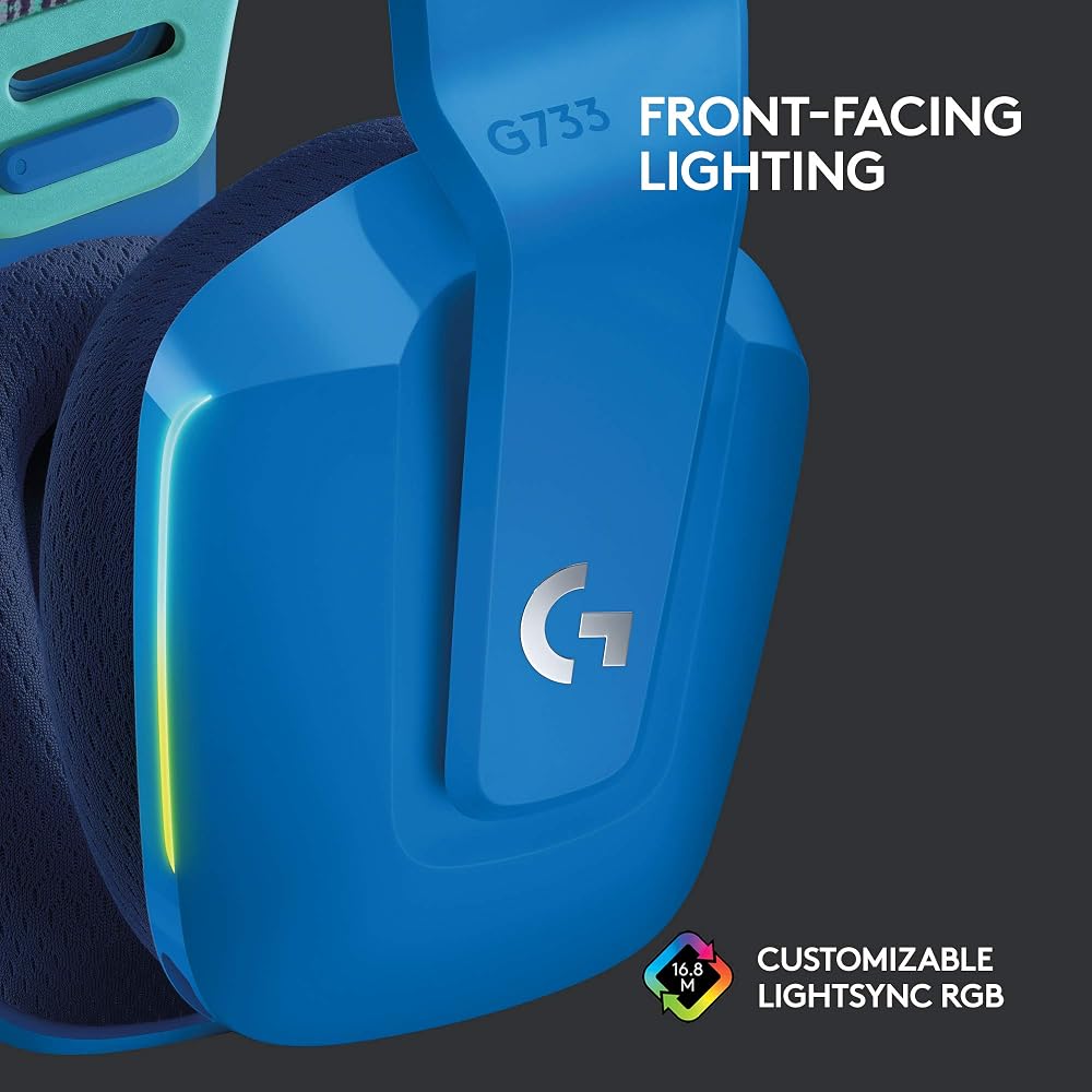 Logitech G733 Lightspeed Wireless Gaming Headset - Image 4
