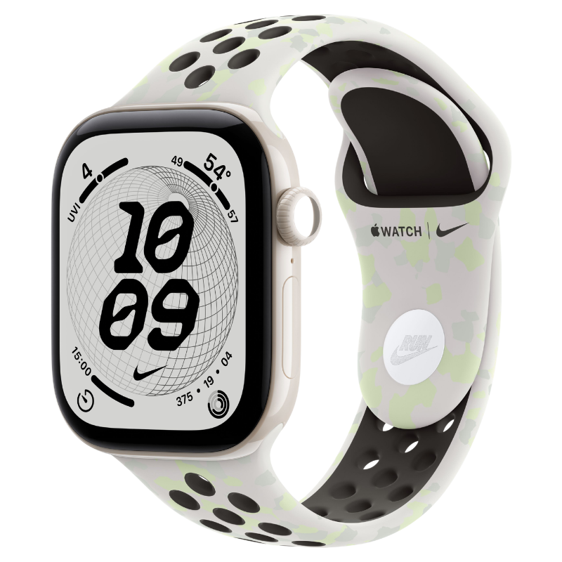 S/M - Essential White (Rubber/Nike Sport Band)