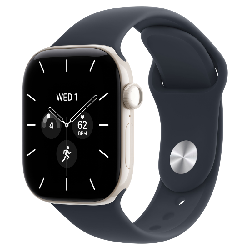 S/M - Navy Blue (Rubber/Sport Band)