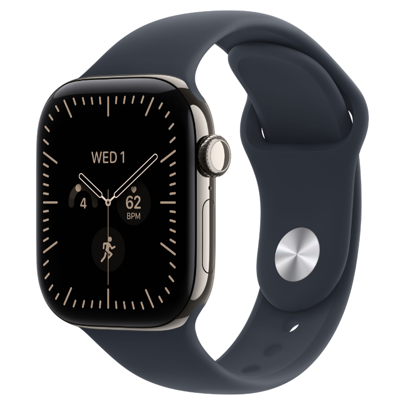 M/L - Navy Blue (Rubber/Sport Band)