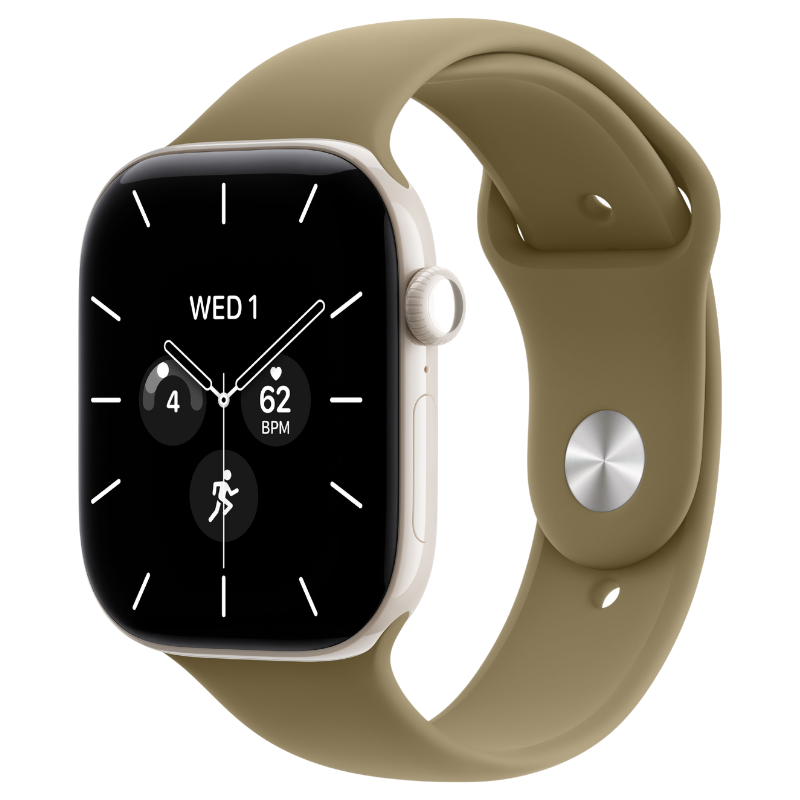S/M - Olive (Rubber/Sport Band)