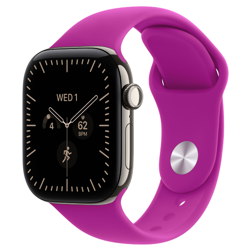 M/L - Magenta (Rubber/Sport Band)