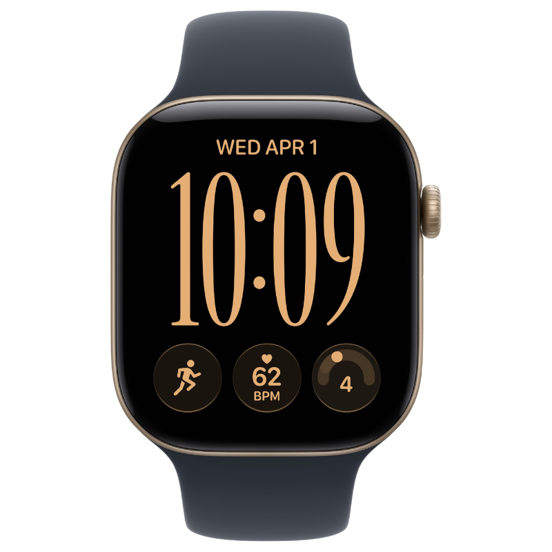 Apple Watch Series 12 46mm,GPS Aluminum Light Gold - Image 2