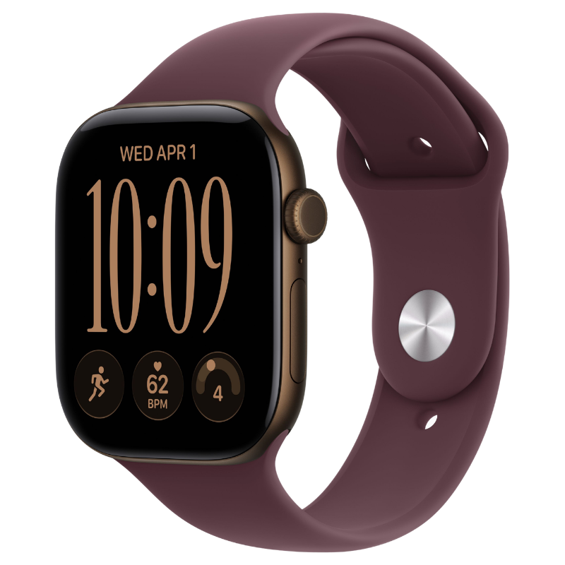 M/L - Burgundy (Rubber/Sport Band)
