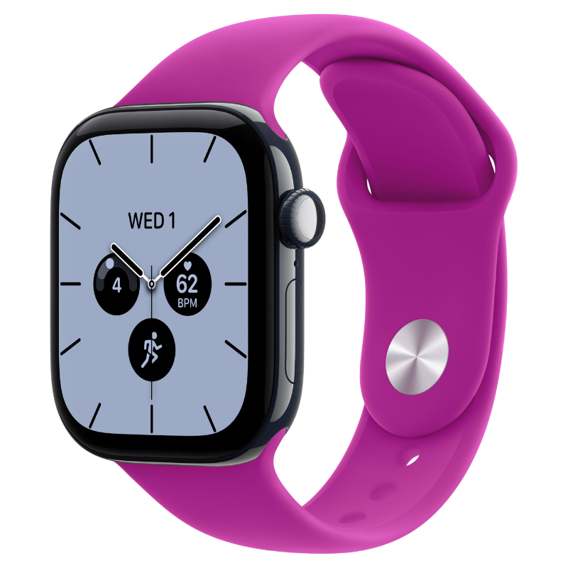 S/M - Magenta (Rubber/Sport Band)