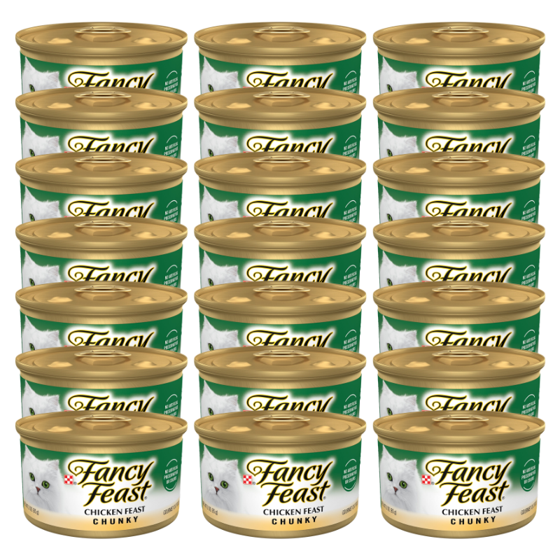 Fancy Feast® All Life Stages Cat Wet Food - Chunky, Chicken - Image 1