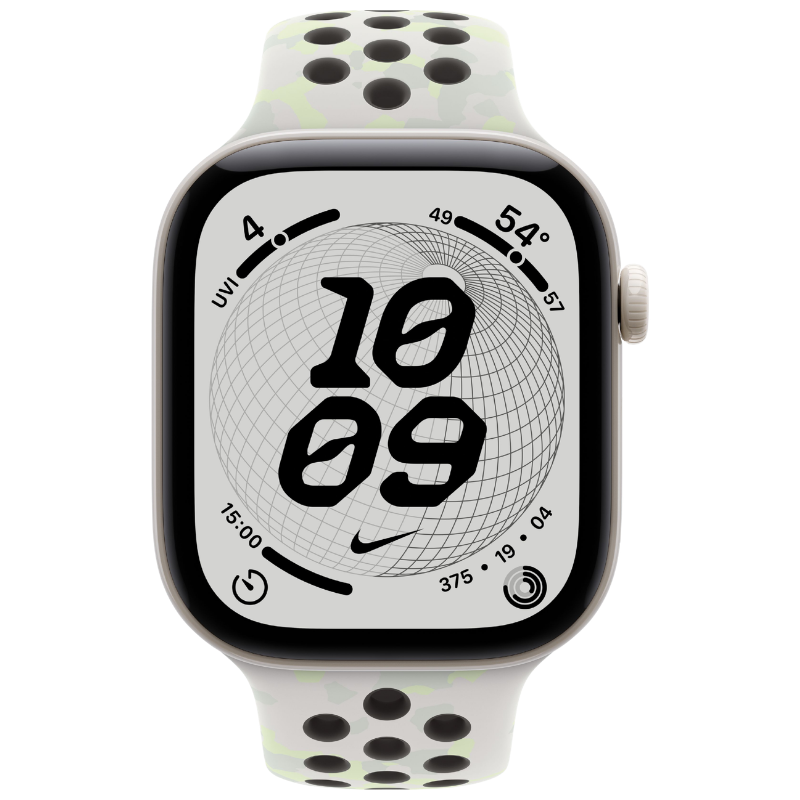 Apple Watch Series 12 46mm, Ceramic Pearl White (Nike Sport Band) - Image 2