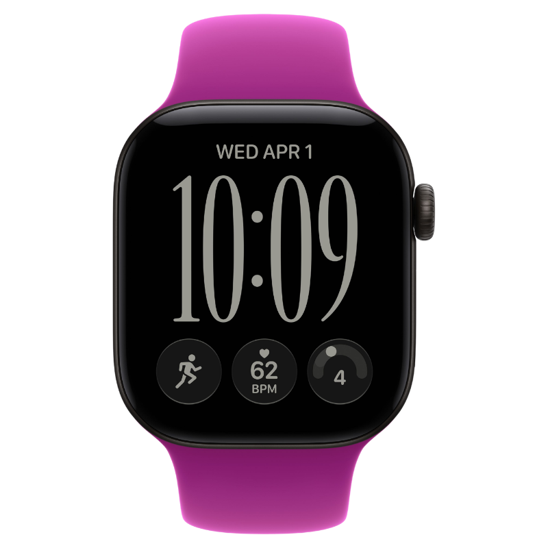 Apple Watch Series 12 42mm,GPS Aluminum Black - Image 2