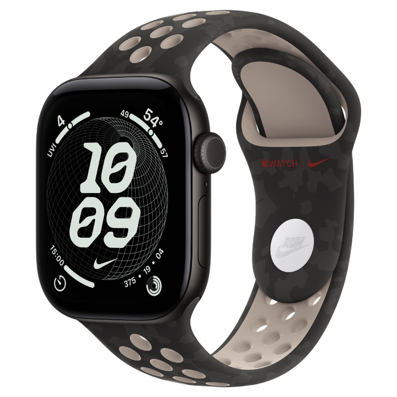 Apple Watch Series 12 42mm,GPS Aluminum Black (Nike Sport Band)
