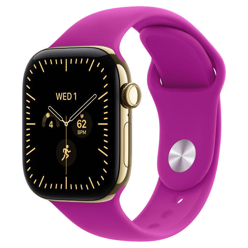 M/L - Magenta (Rubber/Sport Band)