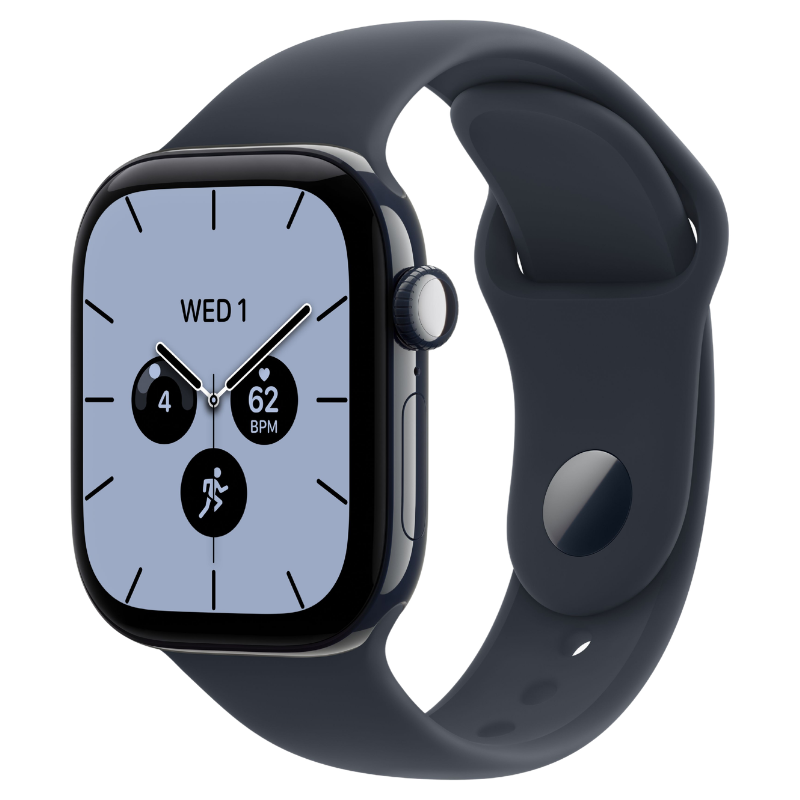 S/M - Navy Blue (Rubber/Sport Band)