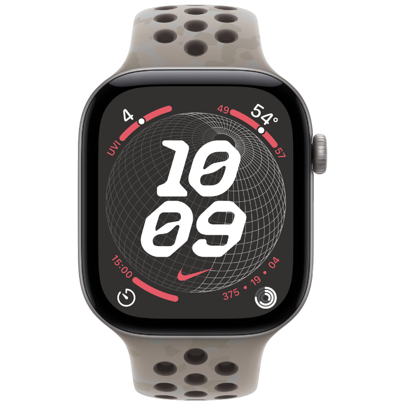 Apple Watch Series 12 46mm,GPS Aluminum Space Gray (Nike Sport Band) - Image 2