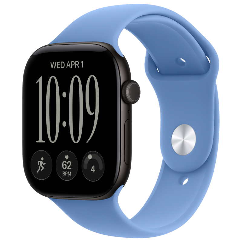 M/L - Wildflower Blue (Rubber/Sport Band)