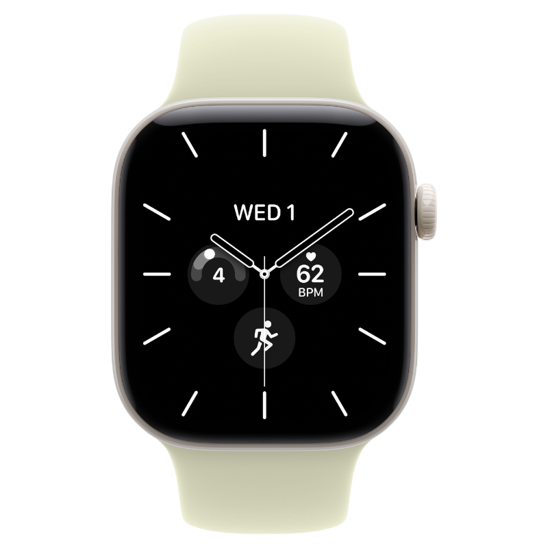 Apple Watch Series 12 42mm, Ceramic Pearl White - Image 2