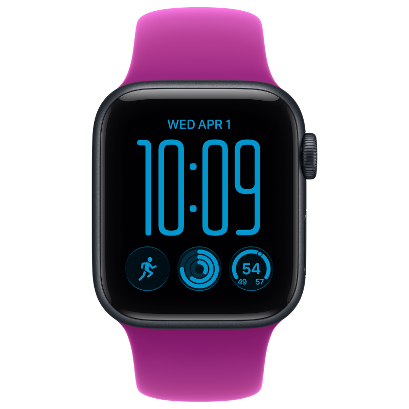 Apple Watch SE 3 40mm,GPS Midnight  (Rubber/Sport Band) - Image 2