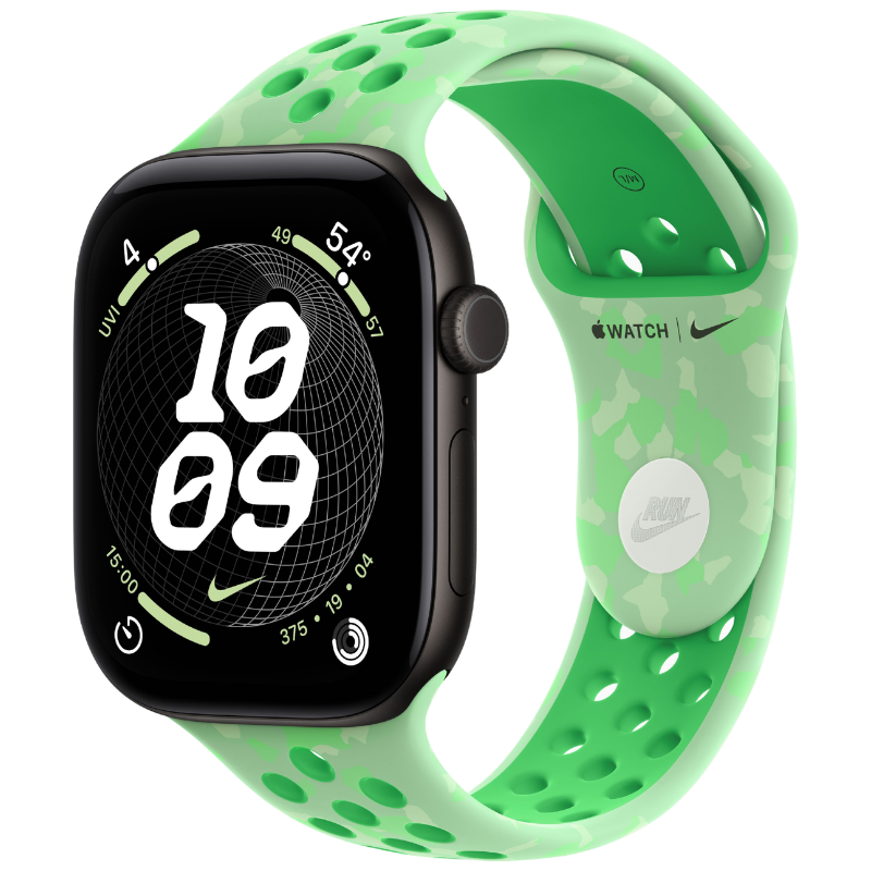 M/L - Green Spark (Rubber/Nike Sport Band)