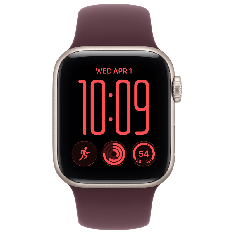 Apple Watch SE 3 40mm,GPS Starlight  (Rubber/Sport Band) - Image 2
