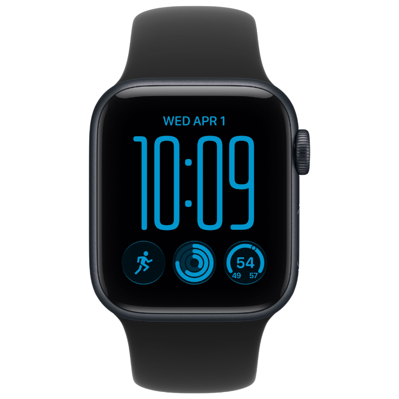 Apple Watch SE 3 40mm,GPS Midnight  (Rubber/Sport Band) - Image 2
