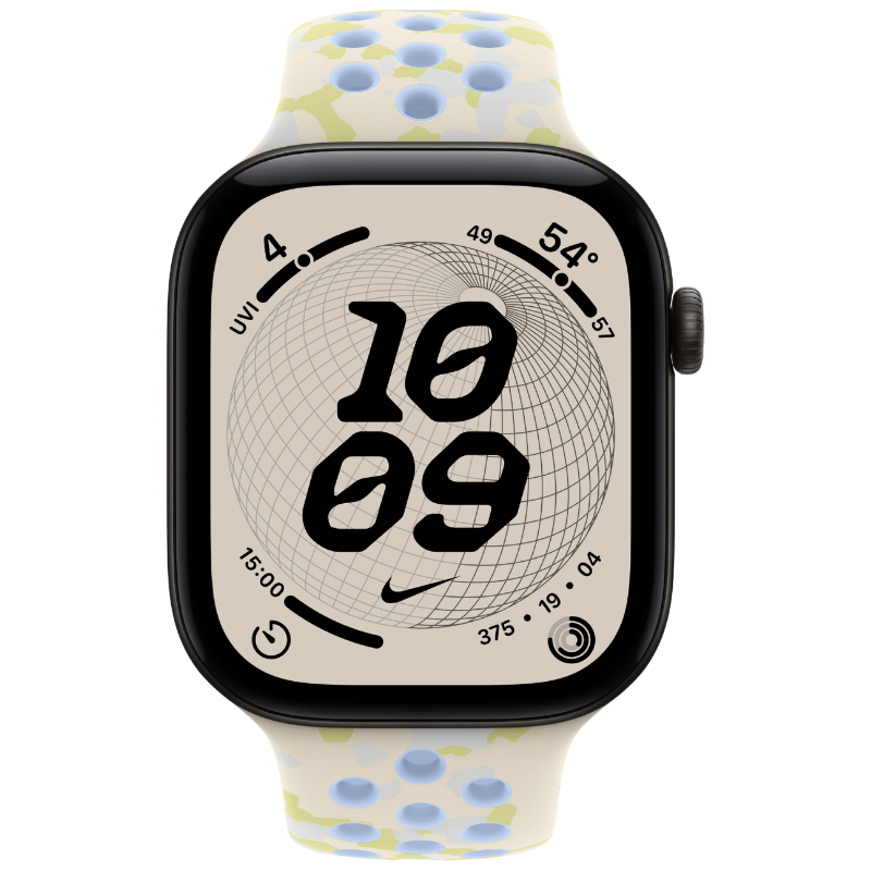 Apple Watch Series 12 46mm,GPS Aluminum Black (Nike Sport Band) - Image 2