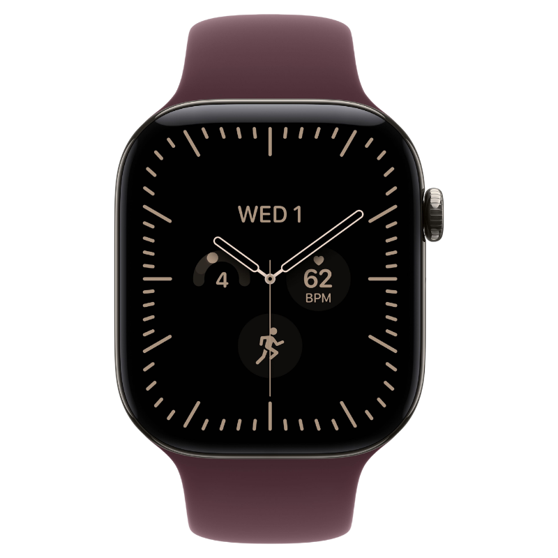 Apple Watch Series 12 46mm,GPS + Cellular Titanium Natural - Image 2