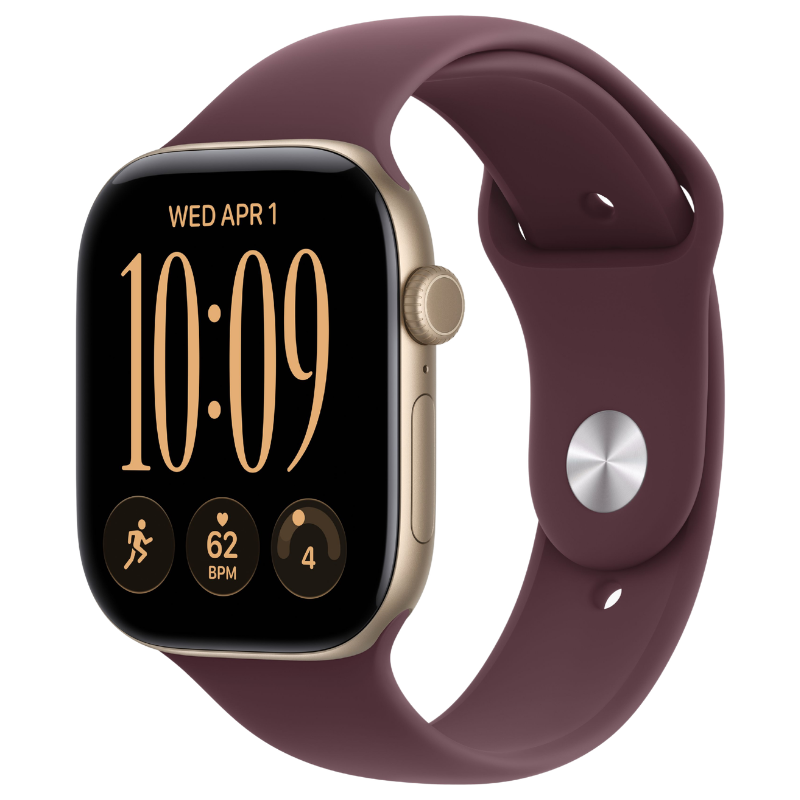 M/L - Burgundy (Rubber/Sport Band)