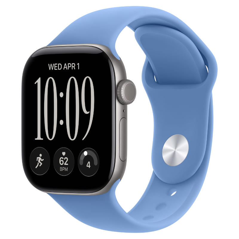 M/L - Wildflower Blue (Rubber/Sport Band)