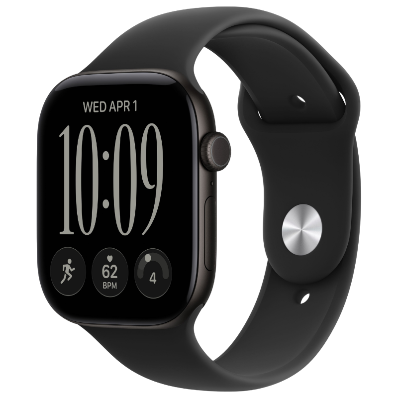 M/L - Black (Rubber/Sport Band)
