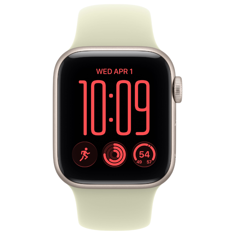 Apple Watch SE 3 40mm,GPS Starlight  (Rubber/Sport Band) - Image 2