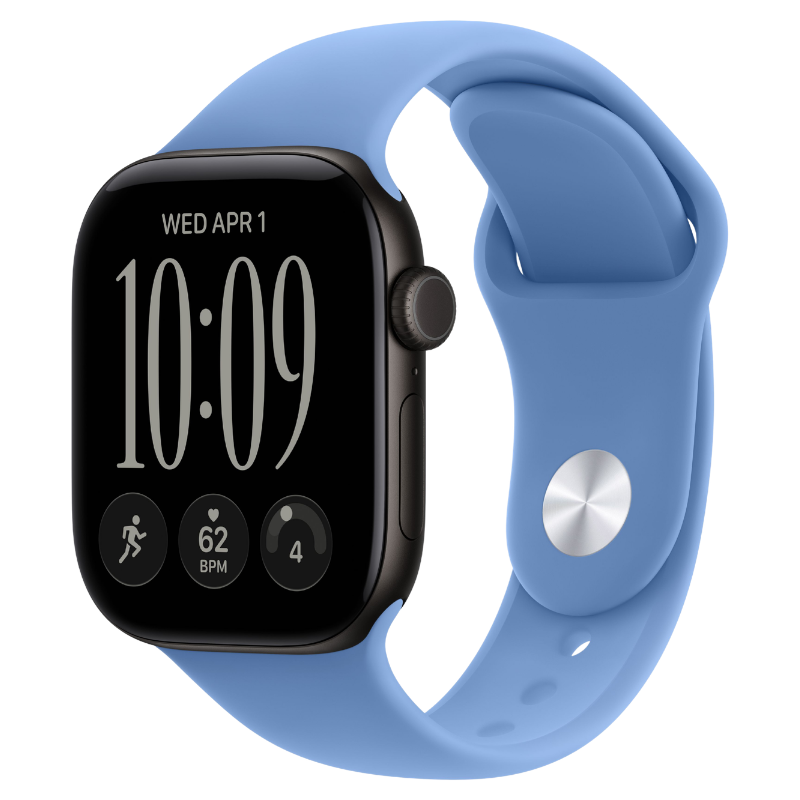 S/M - Wildflower Blue (Rubber/Sport Band)