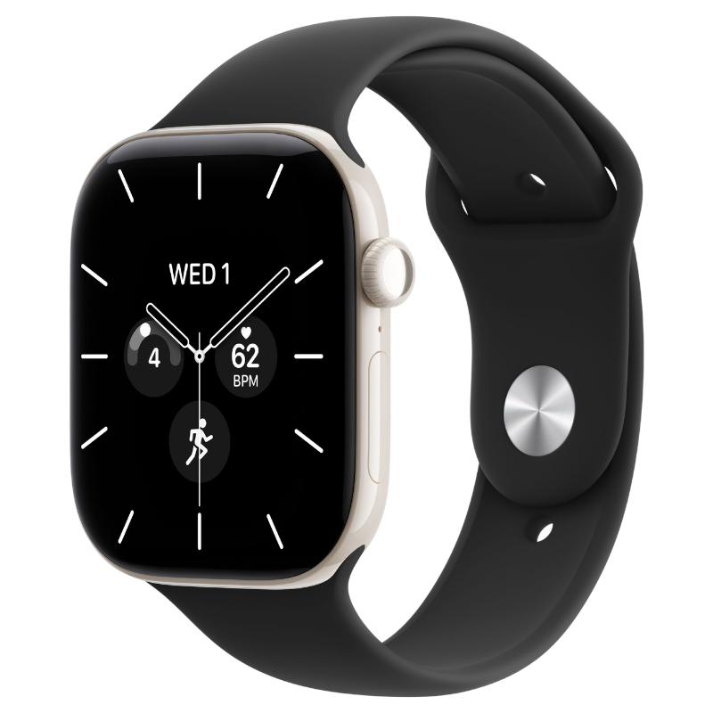M/L - Black (Rubber/Sport Band)