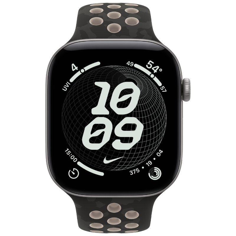 Apple Watch Series 12 46mm,GPS Aluminum Space Gray (Nike Sport Band) - Image 2