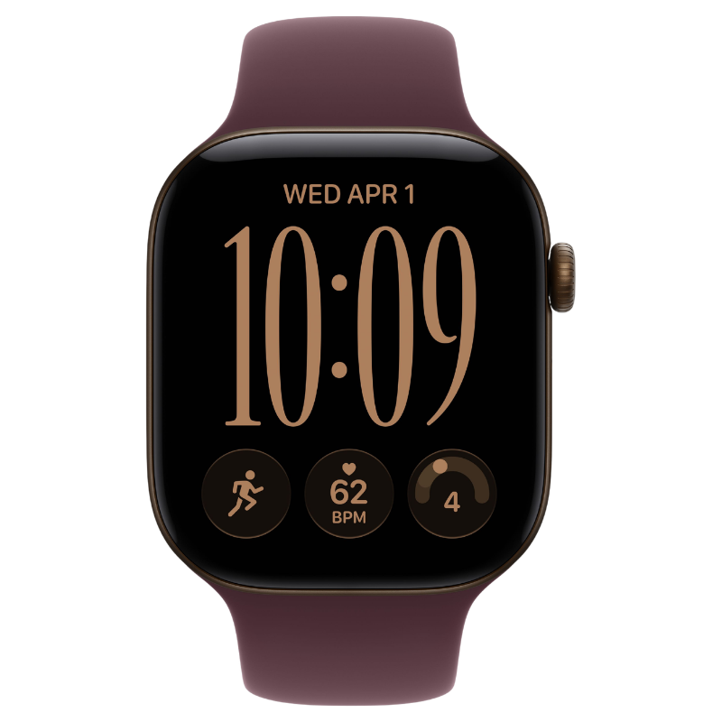 Apple Watch Series 12 46mm,GPS Aluminum Dark Bronze - Image 2