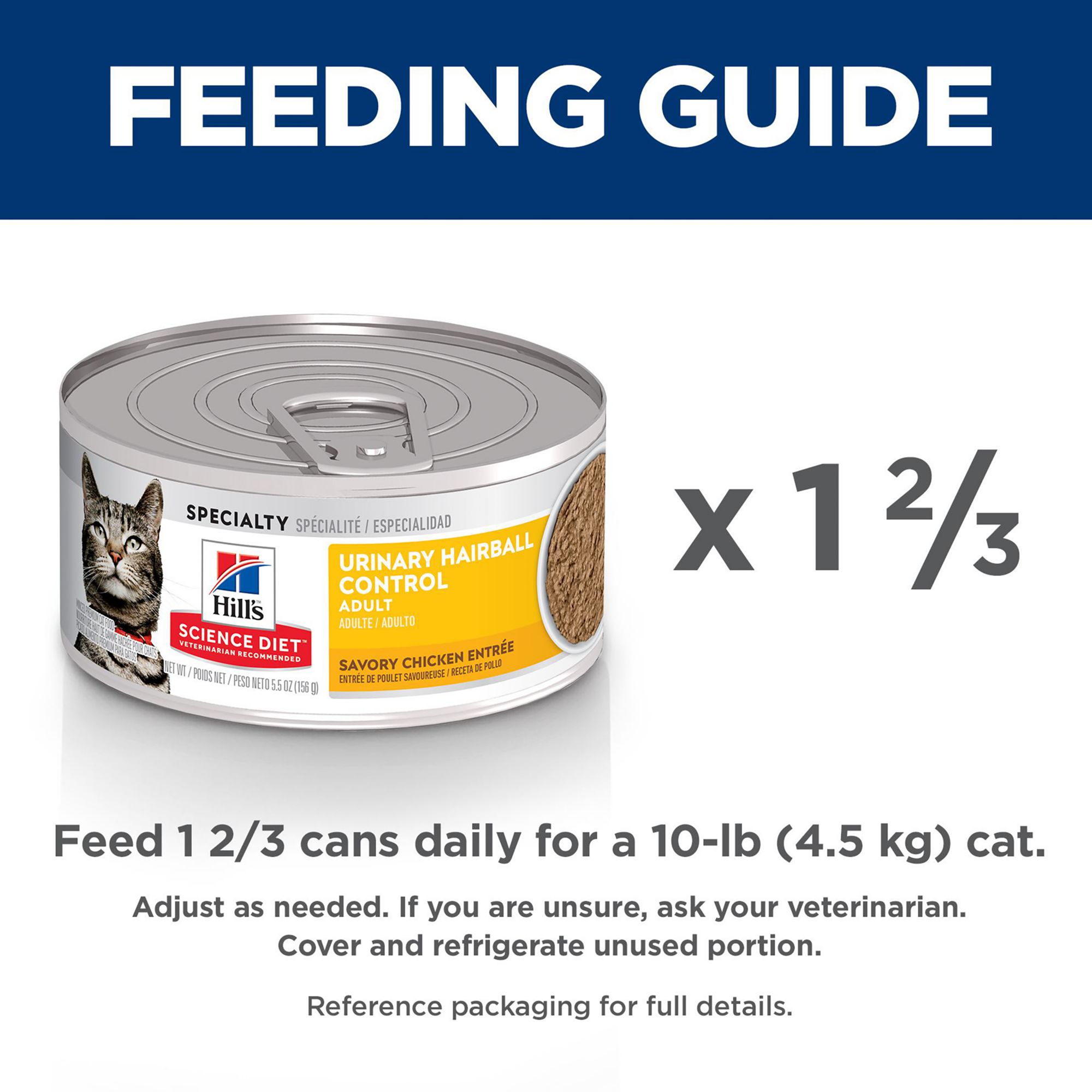 Hill's® Science Diet® Urinary Hairball Control Adult Wet Cat Food -  Entree, Chicken - Image 4