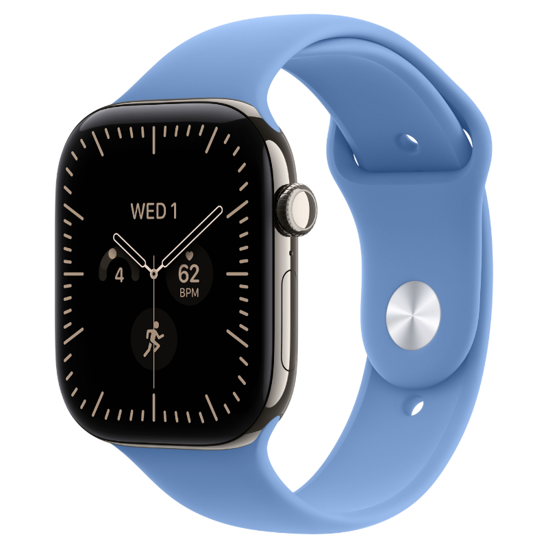S/M - Wildflower Blue (Rubber/Sport Band)