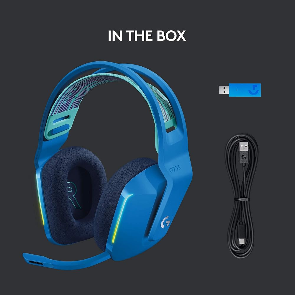 Logitech G733 Lightspeed Wireless Gaming Headset - Image 6