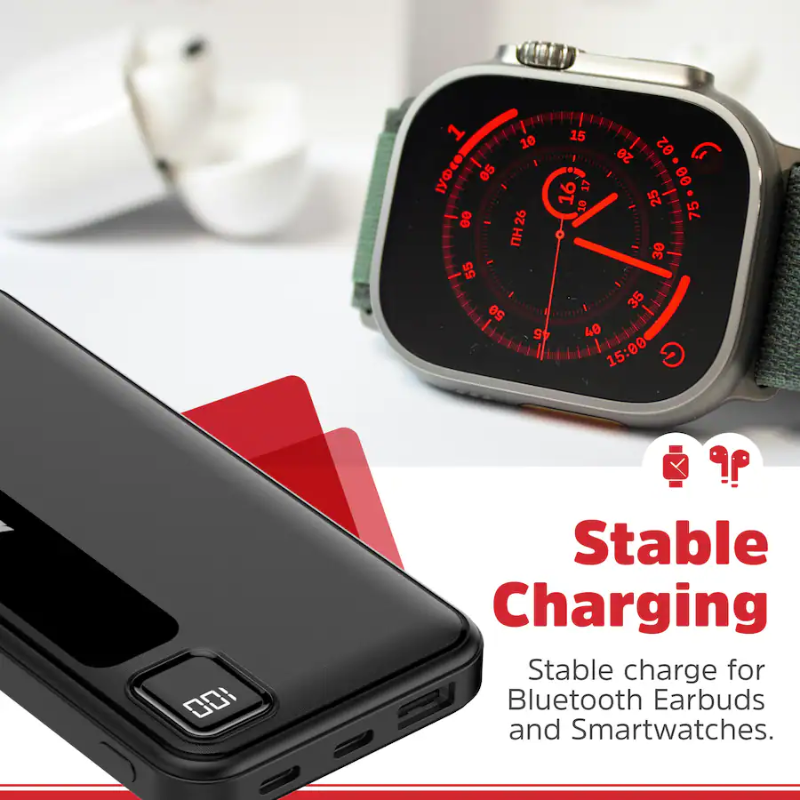 Energizer - MAX 10,000mAh 15W USB-C 3-Port Power Bank - Image 11