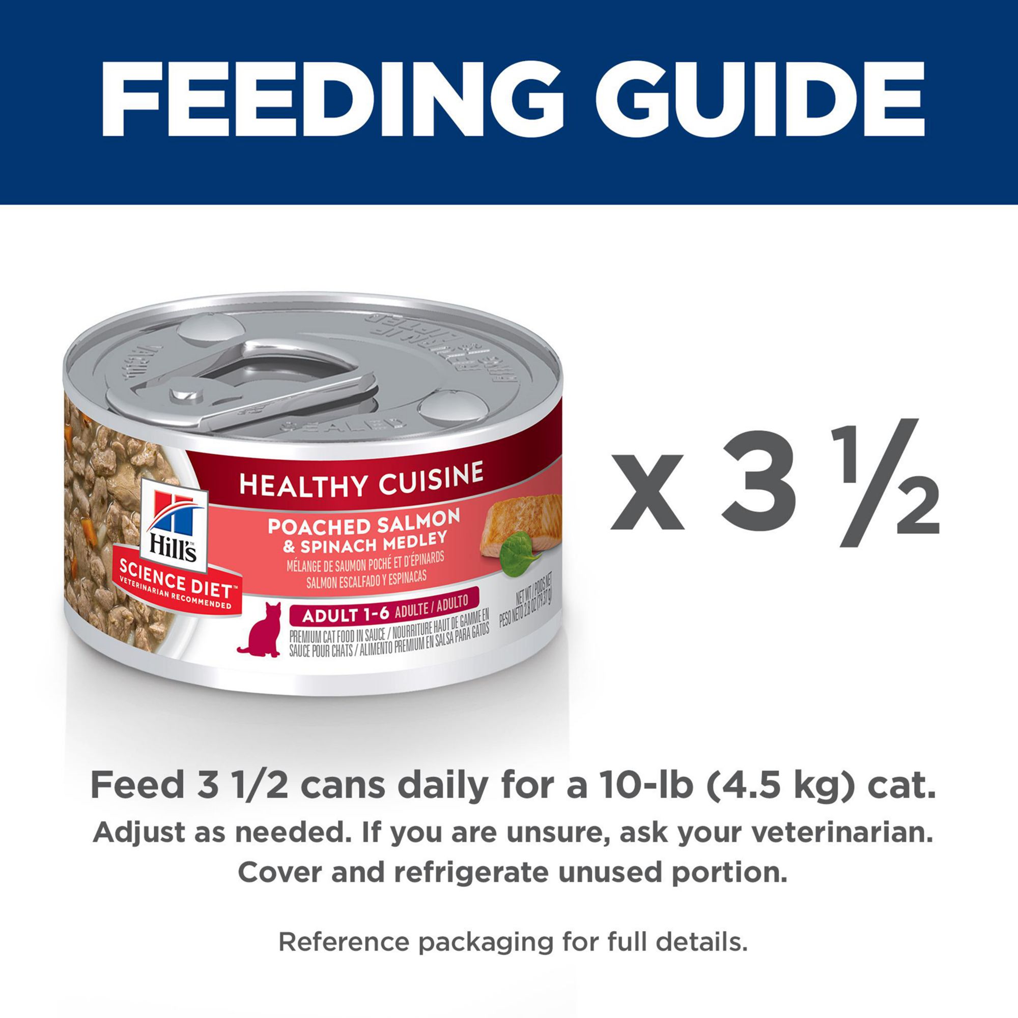 Hill's Science Diet Healthy Cuisine Cat Food - Salmon & Spinach Medley - Image 4