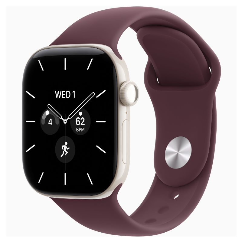 M/L - Burgundy (Rubber/Sport Band)