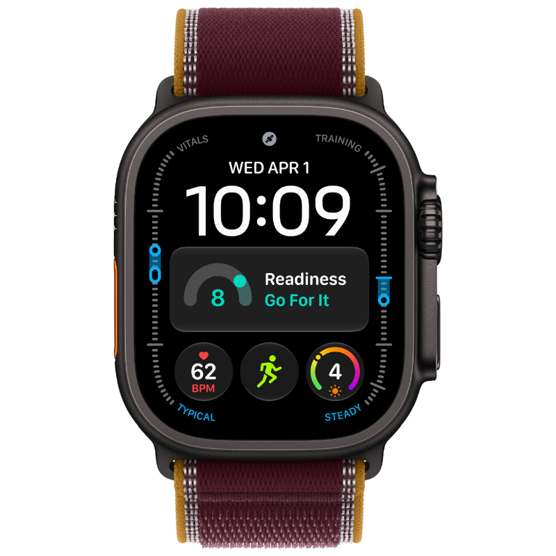 Apple Watch Ultra 4, 49mm Black Trail Loop - Image 2