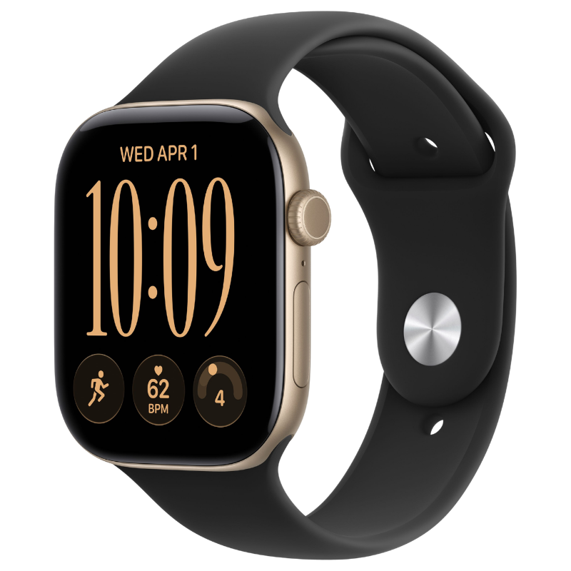 M/L - Black (Rubber/Sport Band)