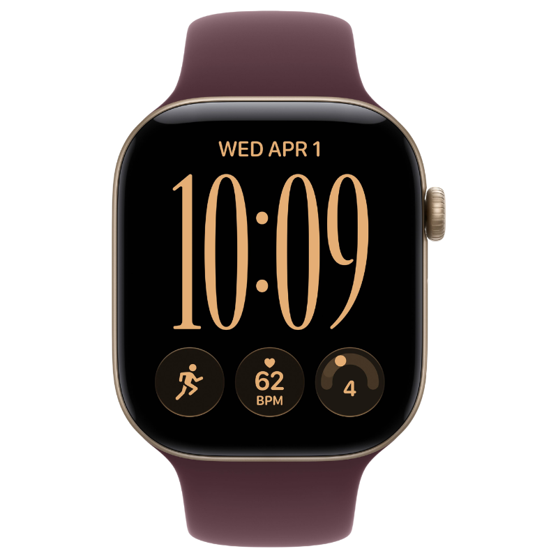 Apple Watch Series 12 46mm,GPS Aluminum Light Gold - Image 2