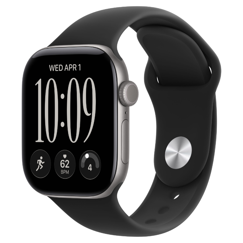 M/L - Black (Rubber/Sport Band)