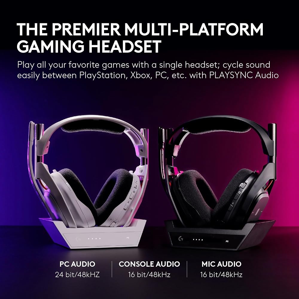 Logitech G Astro A50 Multi-Platform Wireless Gaming Headset - Image 2