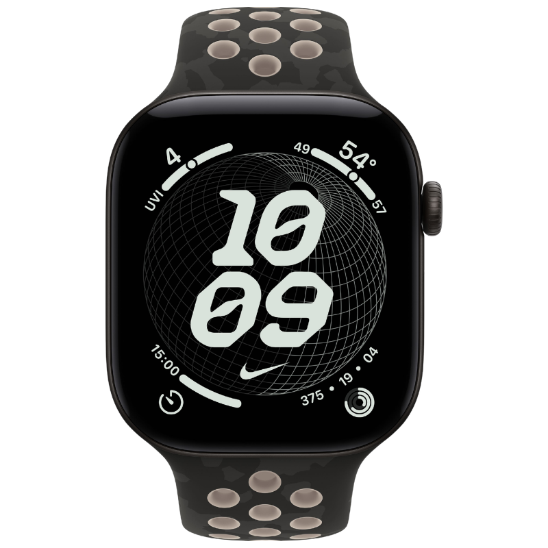 Apple Watch Series 12 46mm,GPS Aluminum Black (Nike Sport Band) - Image 2