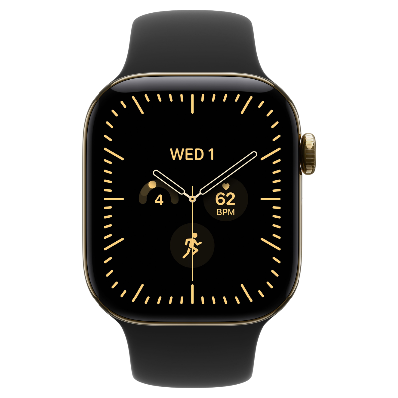 Apple Watch Series 12 42mm,GPS + Cellular Titanium Radiant Gold - Image 2