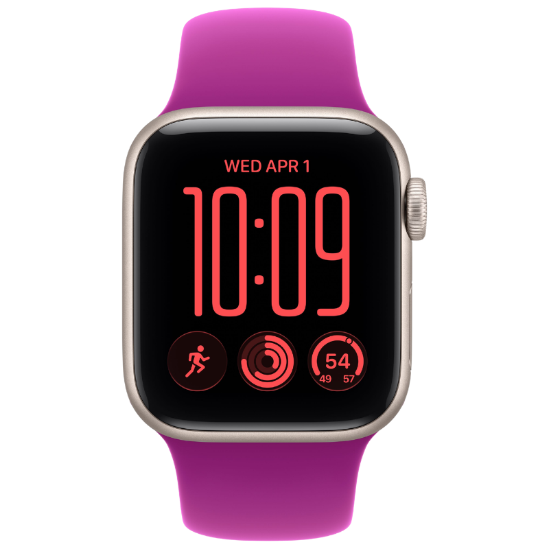Apple Watch SE 3 40mm,GPS Starlight  (Rubber/Sport Band) - Image 2